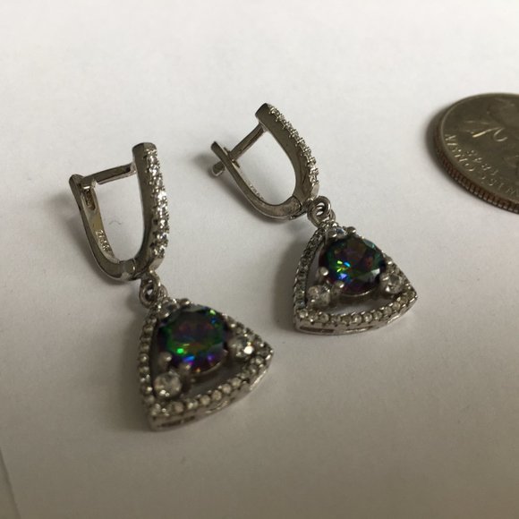 NEW Sterling silver earrings - Picture 3 of 4